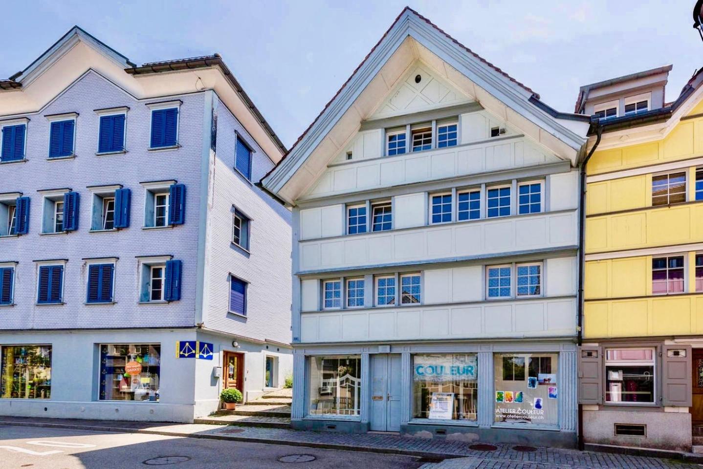 Farbige Wohnung Zentral Herisau Exterior photo